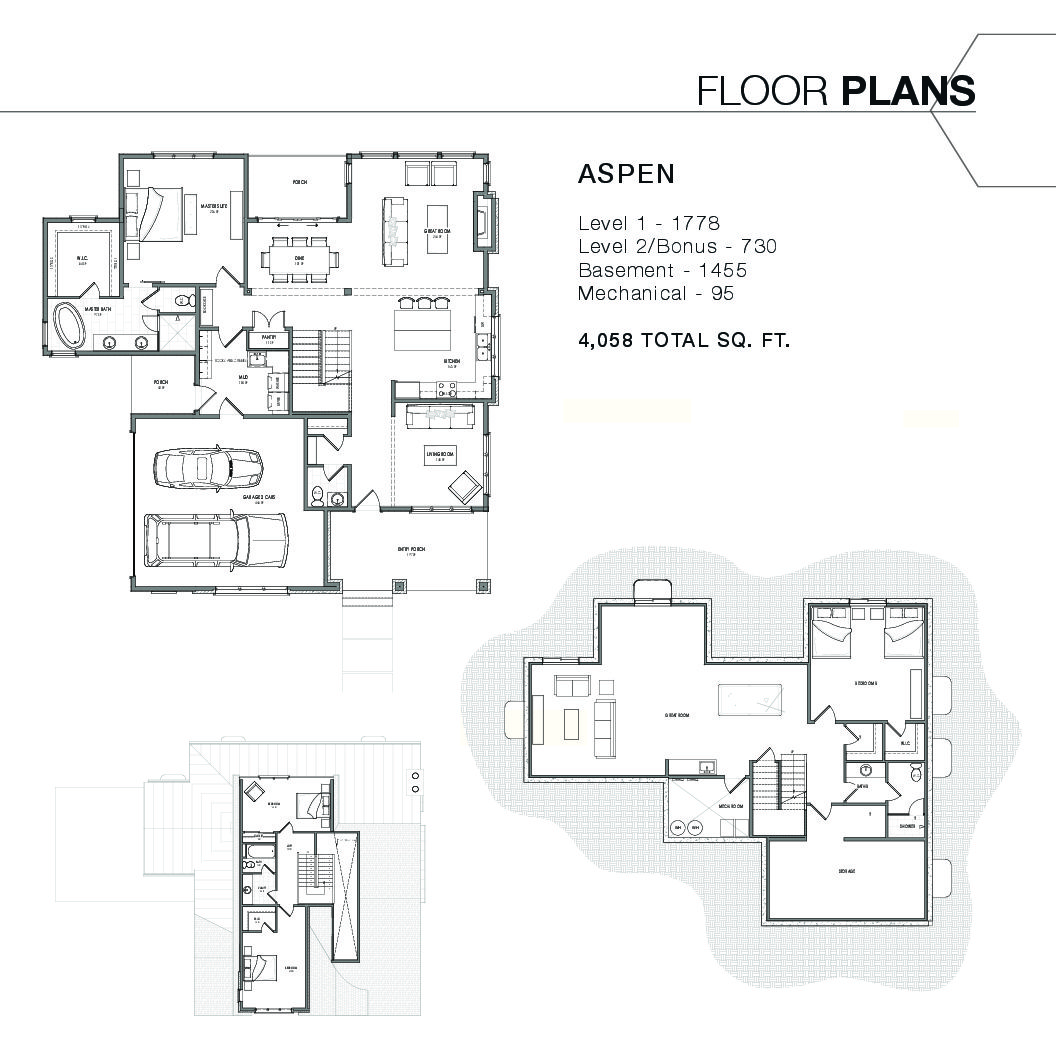 Aspen Floor Plans